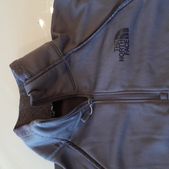 EUC The North Face Womens Quarter Zip Sweatshirt Purple Sz XS - Picture 2 of 9